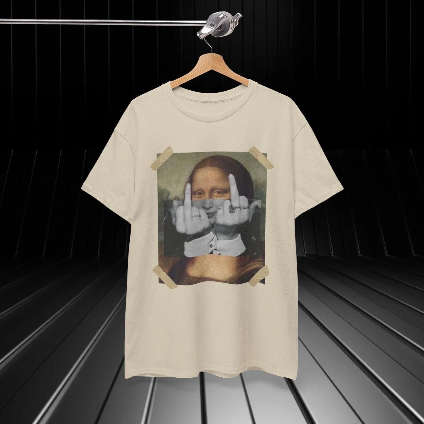 Mona Lisa T-Shirt | Funny Renaissance Art Tee | Vintage Aesthetic Graphic Shirt Unisex T-shirt, Sweatshirt, Hoodie, Long Sleeve Tee - T-Shirt, Sweatshirt, Hoodie