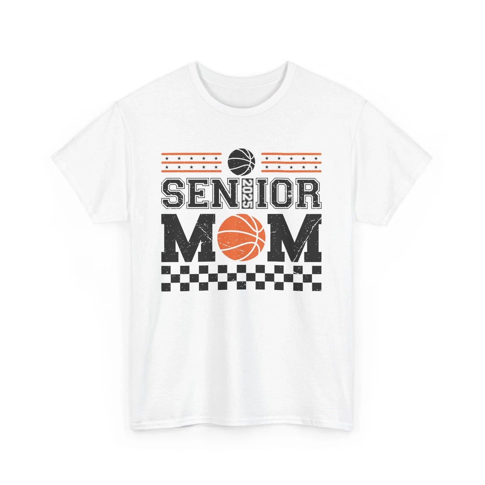 Basketball and Hoops Tee | Athletic Street Style Shirt - Senior Mom T-Shirt Unisex T-shirt, Sweatshirt, Hoodie, Long Sleeve Tee - T-Shirt, Sweatshirt, Hoodie
