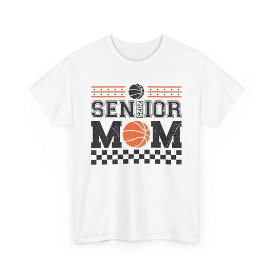 Basketball and Hoops Tee | Athletic Street Style Shirt - Senior Mom T-Shirt Unisex T-shirt, Sweatshirt, Hoodie, Long Sleeve Tee - T-Shirt, Sweatshirt, Hoodie