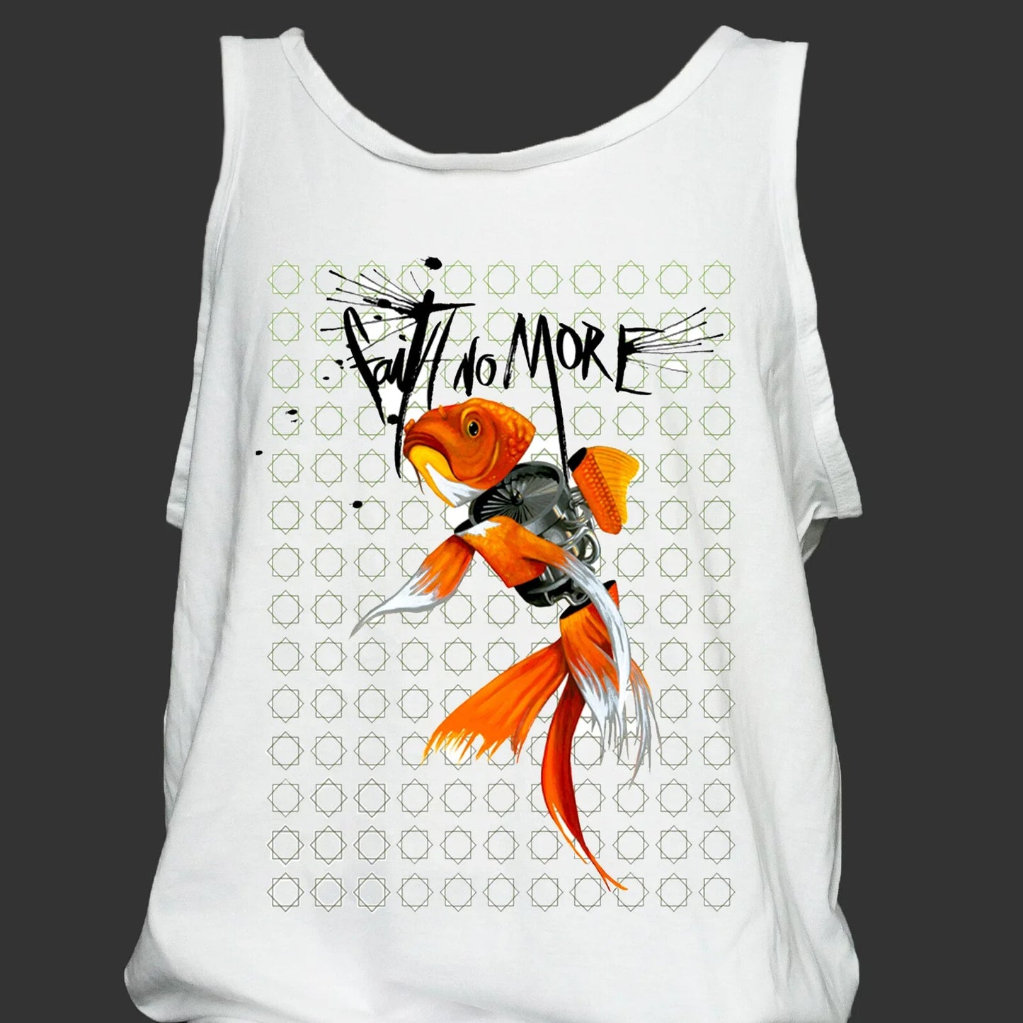 Faith No More Metal Punk Rock T-SHIRT vest top unisex white S-2XL Unisex T-shirt, Sweatshirt, Hoodie, Long Sleeve Tee - T-Shirt, Sweatshirt, Hoodie