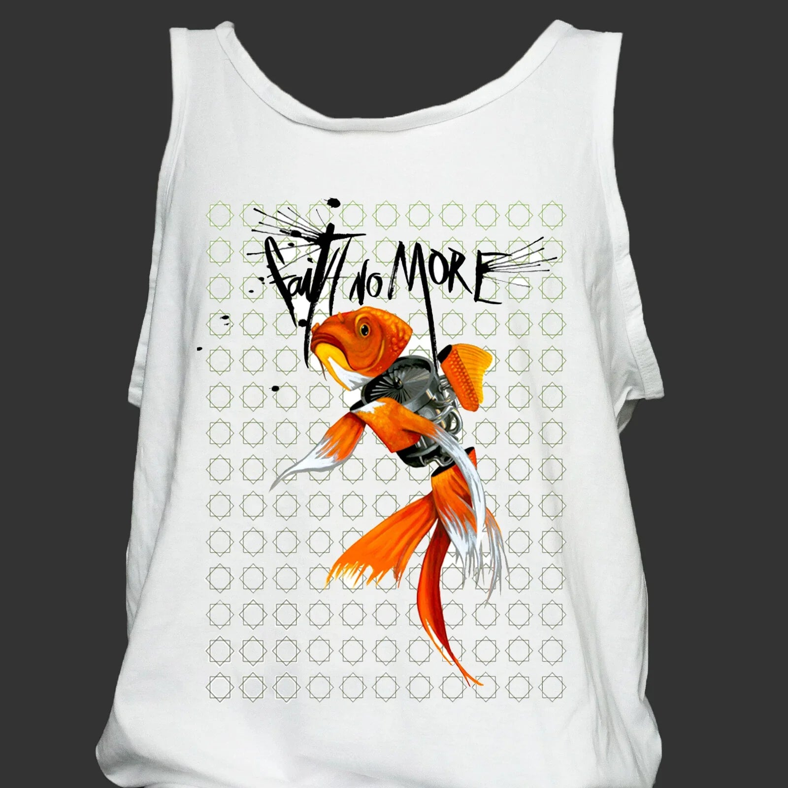 Faith No More Metal Punk Rock T-SHIRT vest top unisex white S-2XL Unisex T-shirt, Sweatshirt, Hoodie, Long Sleeve Tee - T-Shirt, Sweatshirt, Hoodie