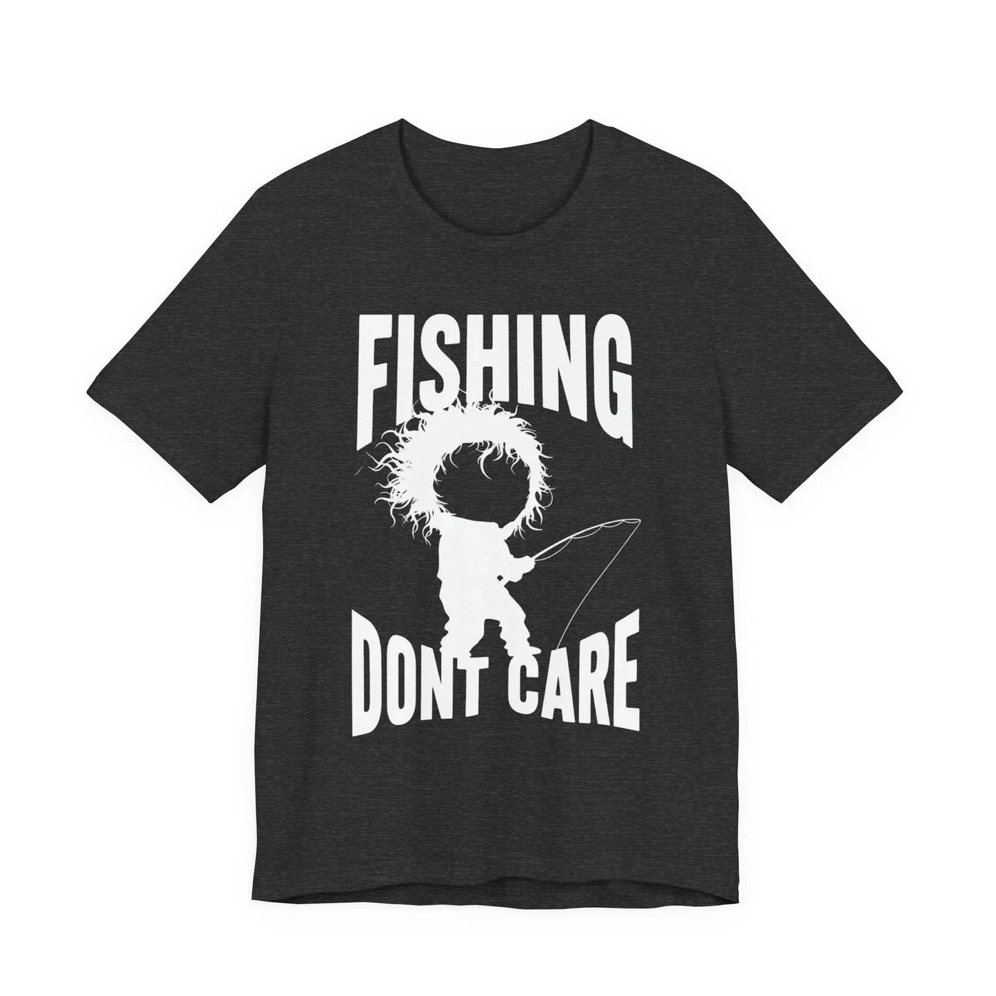Fishing Hair Dont Care Funny Fishing Shirt Bad Hair Day Angler Humor Tee Unisex T-shirt, Sweatshirt, Hoodie, Long Sleeve Tee - T-Shirt, Sweatshirt, Hoodie