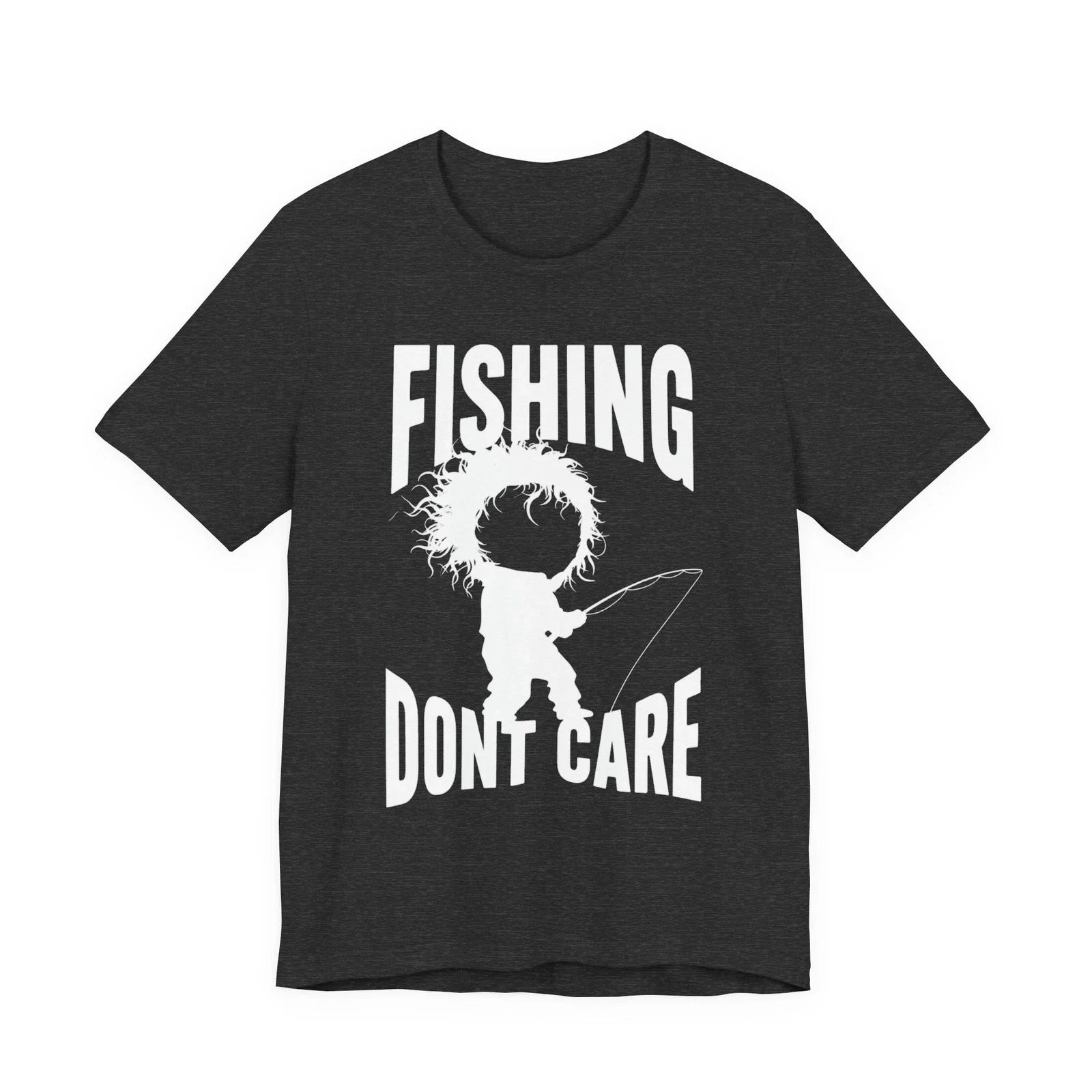 Fishing Hair Dont Care Funny Fishing Shirt Bad Hair Day Angler Humor Tee Unisex T-shirt, Sweatshirt, Hoodie, Long Sleeve Tee - T-Shirt, Sweatshirt, Hoodie