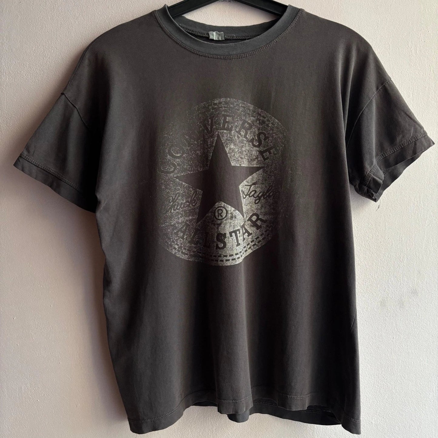 Vintage Late 80s Converse All Star Faded Distressed Grunge Punk T Shirt Mens M Unisex T-shirt, Sweatshirt, Hoodie, Long Sleeve Tee - T-Shirt, Sweatshirt, Hoodie
