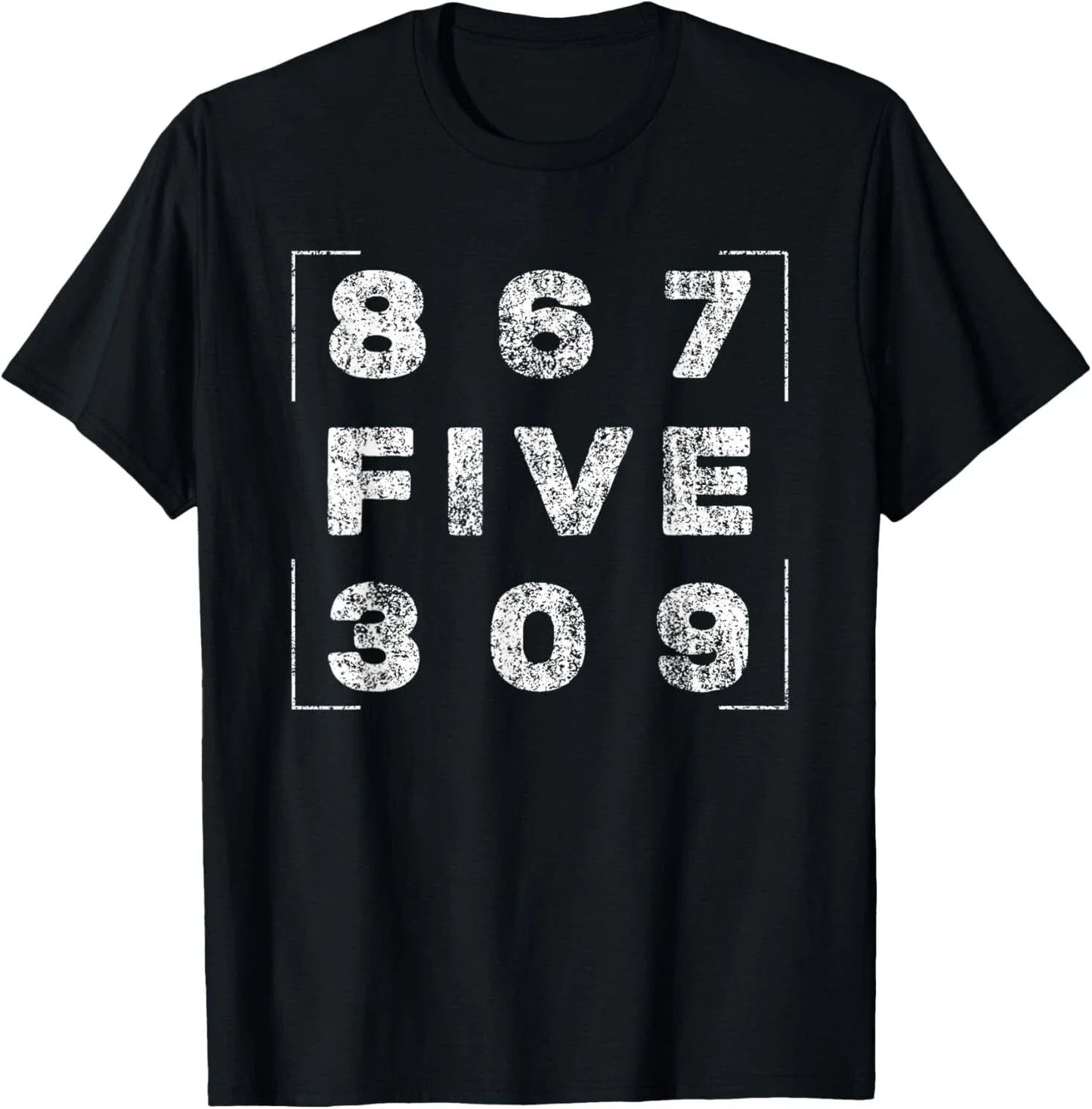 Retro Vintage Eighties Tee 8675309 Nostalgic and Funny 80's T-Shirt Unisex T-shirt, Sweatshirt, Hoodie, Long Sleeve Tee - T-Shirt, Sweatshirt, Hoodie