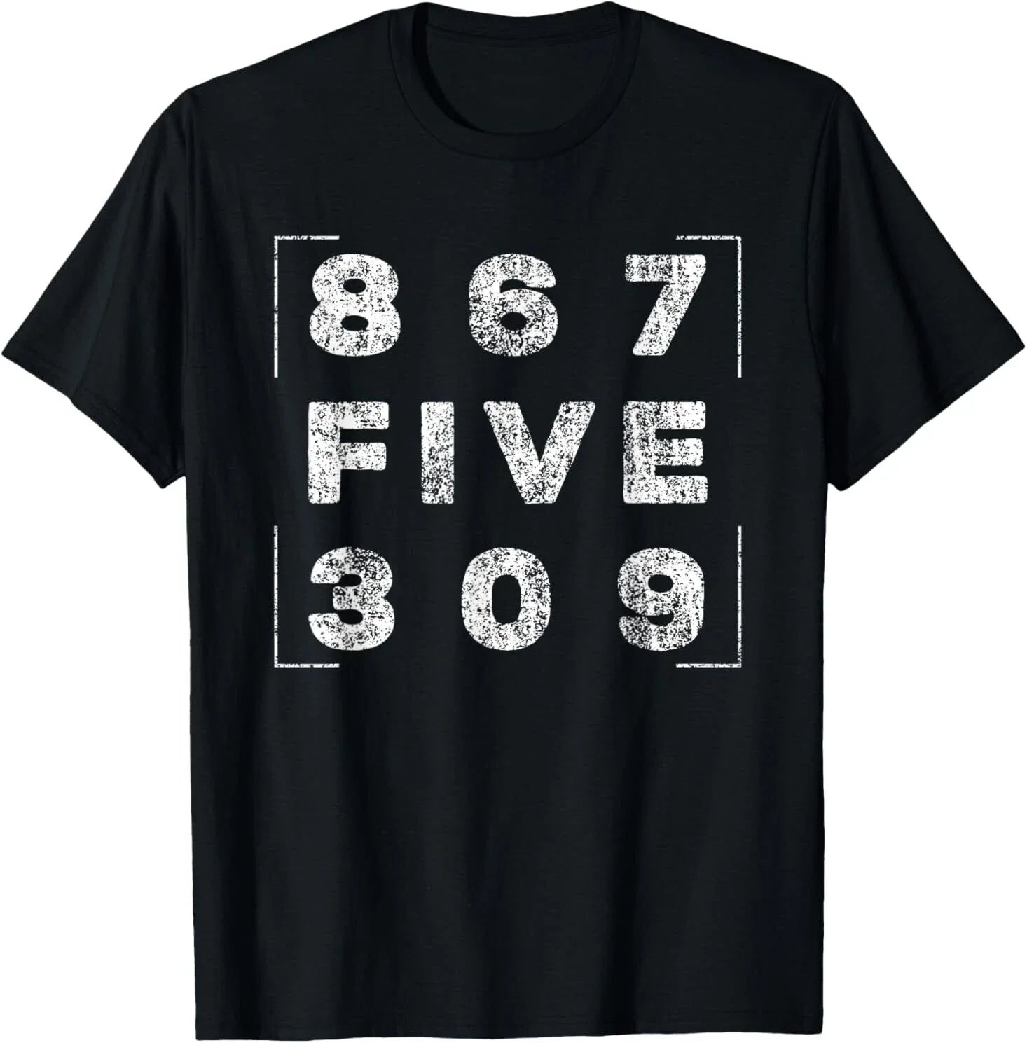 Retro Vintage Eighties Tee 8675309 Nostalgic and Funny 80's T-Shirt Unisex T-shirt, Sweatshirt, Hoodie, Long Sleeve Tee - T-Shirt, Sweatshirt, Hoodie