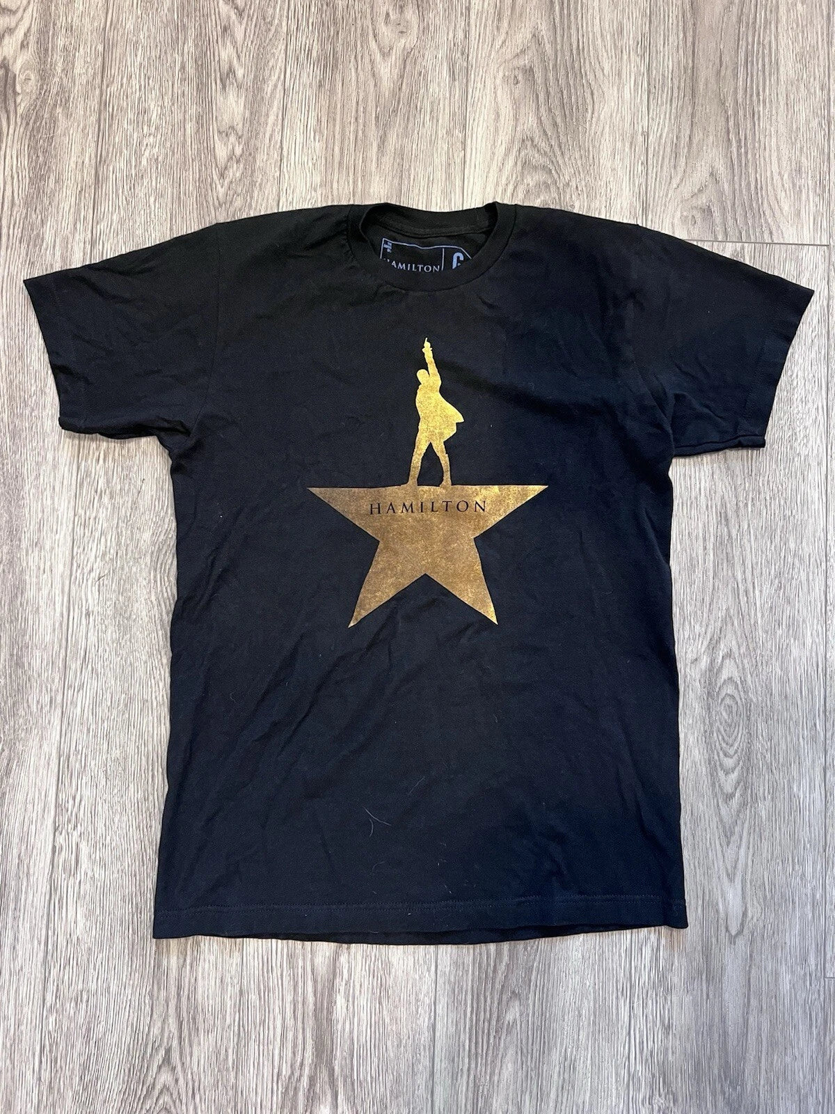 Black Creative Goods Hamilton Musical Graphic T Shirt Medium Unisex T-shirt, Sweatshirt, Hoodie, Long Sleeve Tee - T-Shirt, Sweatshirt, Hoodie