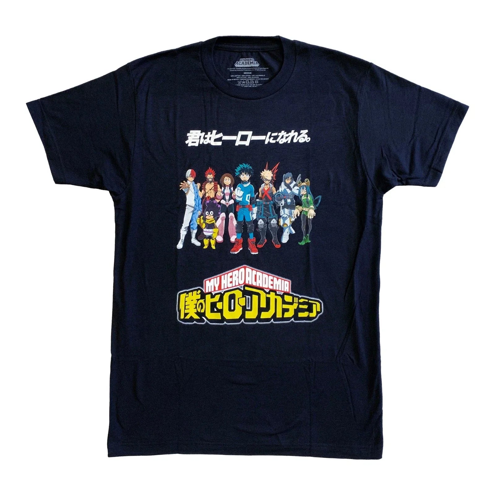 My Hero Academia Main Group Adult T Shirt Unisex T-shirt, Sweatshirt, Hoodie, Long Sleeve Tee - T-Shirt, Sweatshirt, Hoodie