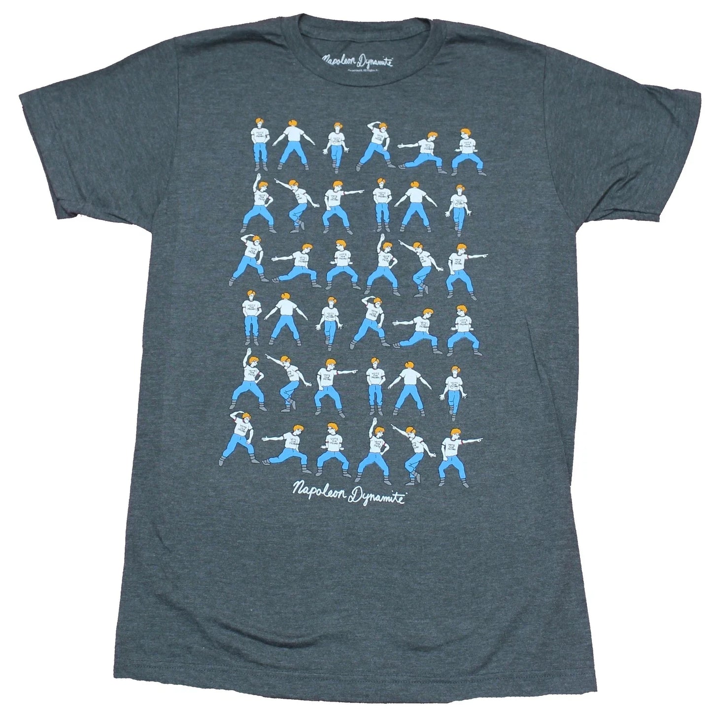 Napoleon Dynamite Adult New T-Shirt - All the Classic Dance Moves Unisex T-shirt, Sweatshirt, Hoodie, Long Sleeve Tee - T-Shirt, Sweatshirt, Hoodie