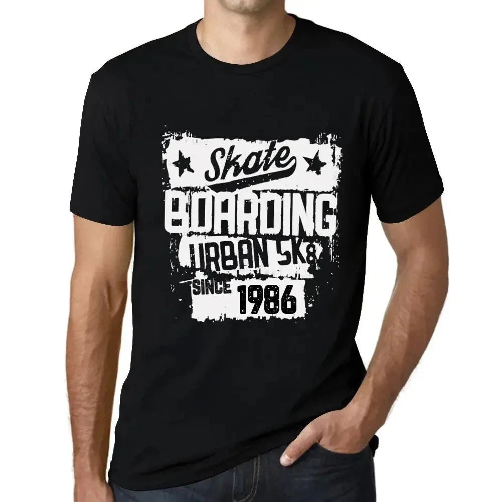 Men's Graphic T-Shirt Urban Skateboard Since 1986 38th Birthday Anniversary 38 Unisex T-shirt, Sweatshirt, Hoodie, Long Sleeve Tee - T-Shirt, Sweatshirt, Hoodie