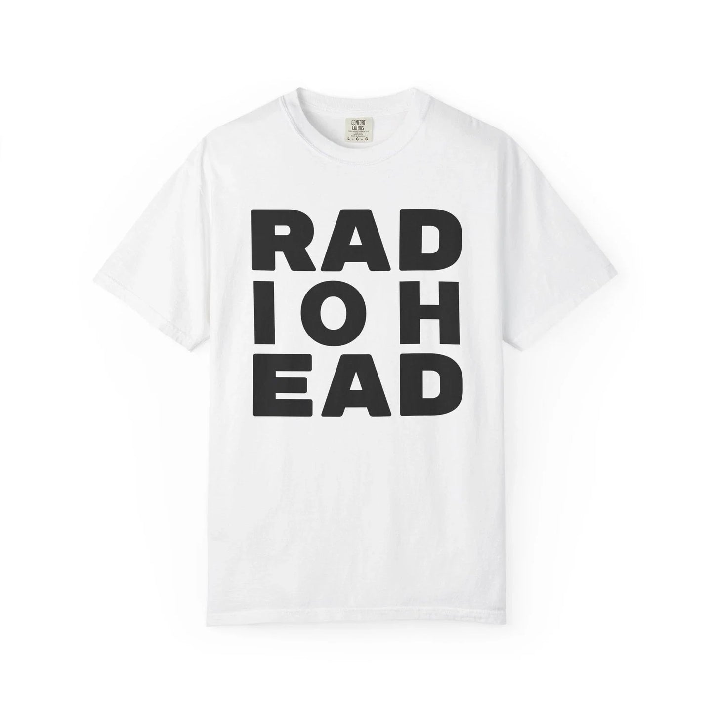 RADIOHEAD stacked text T-shirt Unisex T-shirt, Sweatshirt, Hoodie, Long Sleeve Tee - T-Shirt, Sweatshirt, Hoodie
