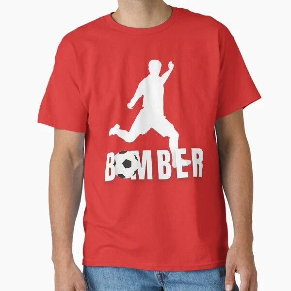 Footballer Bomber With Vintage Soccer Ball Class Made in USA/AUS T-Shirt S-2XL Unisex T-shirt, Sweatshirt, Hoodie, Long Sleeve Tee - T-Shirt, Sweatshirt, Hoodie