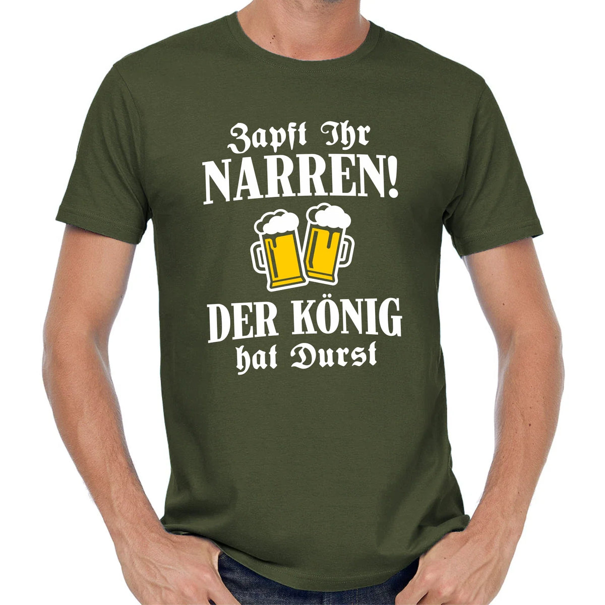 Tap you fools The king is thirsty Sayings Saying - Adult & Kids T-Shirts, Sweatshirts & Hoodies apparel design preview 1