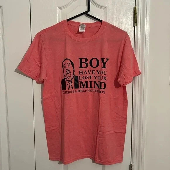 Gildan The Office - Stanley Hudson Boy Have You Lost Your Mind? T-Shirt Unisex M Unisex T-shirt, Sweatshirt, Hoodie, Long Sleeve Tee - T-Shirt, Sweatshirt, Hoodie