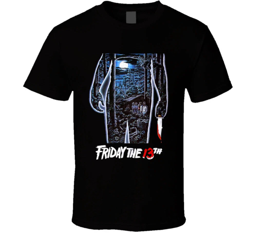 Friday The 13th Horror Movie T Shirt Unisex T-shirt, Sweatshirt, Hoodie, Long Sleeve Tee - T-Shirt, Sweatshirt, Hoodie