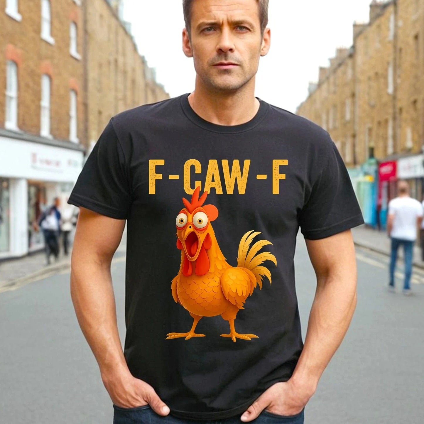 F CAW F COCK Funny Christmas Mens T Shir Joke Novelty Gift Funny Xmas Tee Top Unisex T-shirt, Sweatshirt, Hoodie, Long Sleeve Tee - T-Shirt, Sweatshirt, Hoodie