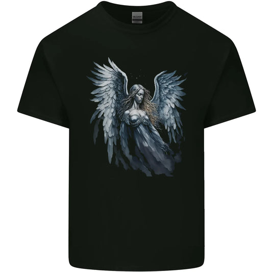 A Gothic Guardian Angel Fantasy Goth Mens Cotton T-Shirt Tee Top Unisex T-shirt, Sweatshirt, Hoodie, Long Sleeve Tee - T-Shirt, Sweatshirt, Hoodie