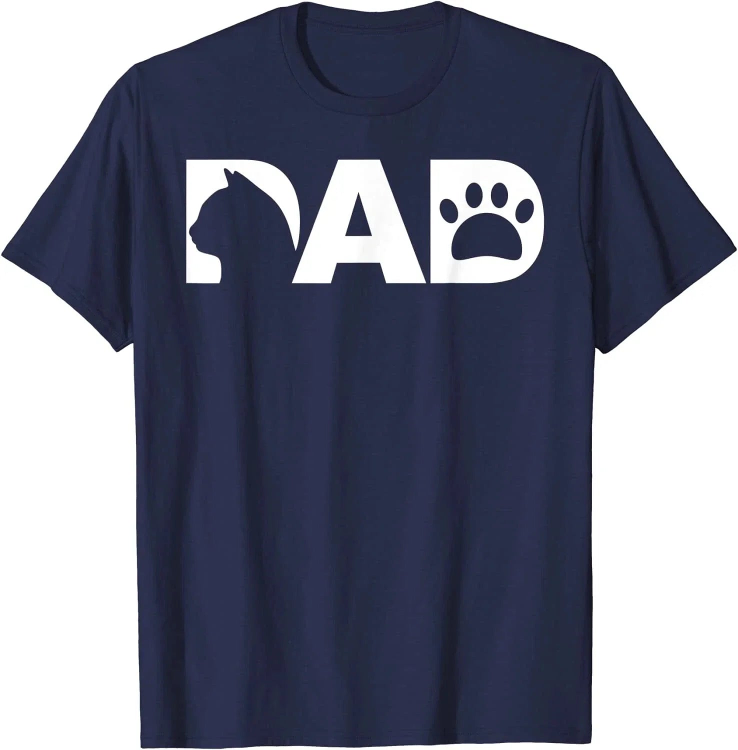 Cat Dad T-Shirt Funny Gift Father's Day Cat Lover Unisex T-Shirt Unisex T-shirt, Sweatshirt, Hoodie, Long Sleeve Tee - T-Shirt, Sweatshirt, Hoodie