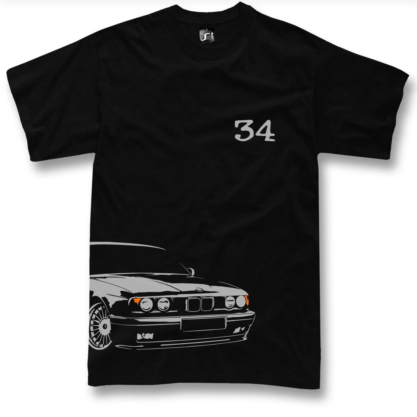 T-shirt for e34 fans 520 525 530 m5 first gen + facelift Unisex T-shirt, Sweatshirt, Hoodie, Long Sleeve Tee - T-Shirt, Sweatshirt, Hoodie