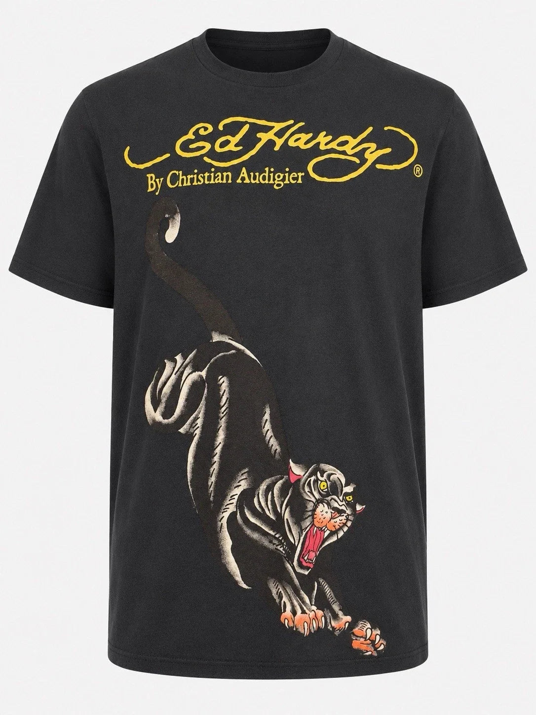 Ed Hardy Panther T Shirt Large BNWT Christian Audigier Y2K Tattoo Graphic Unisex T-shirt, Sweatshirt, Hoodie, Long Sleeve Tee - T-Shirt, Sweatshirt, Hoodie
