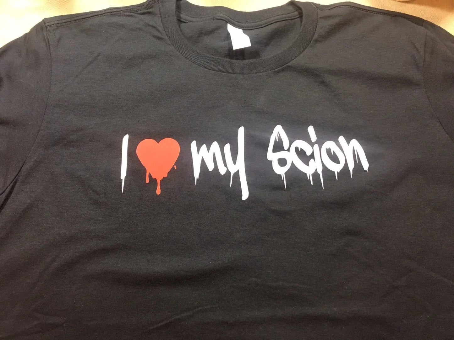 I LOVE MY SCION - FUNNY JDM CAR SHIRT - GRAFFITI PRINT - FR-S XB XA BB TC Unisex T-shirt, Sweatshirt, Hoodie, Long Sleeve Tee - T-Shirt, Sweatshirt, Hoodie