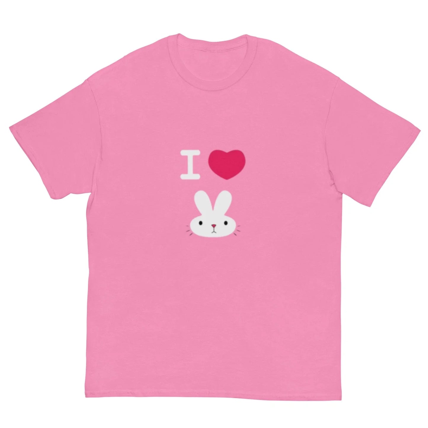 I Love Bunny - Princess Bubblegum Adventure Time Cartoon 100% cotton Tee Unisex T-shirt, Sweatshirt, Hoodie, Long Sleeve Tee - T-Shirt, Sweatshirt, Hoodie