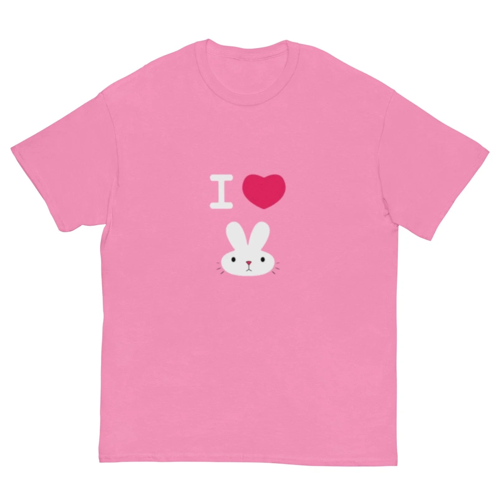 I Love Bunny - Princess Bubblegum Adventure Time Cartoon 100% cotton Tee Unisex T-shirt, Sweatshirt, Hoodie, Long Sleeve Tee - T-Shirt, Sweatshirt, Hoodie