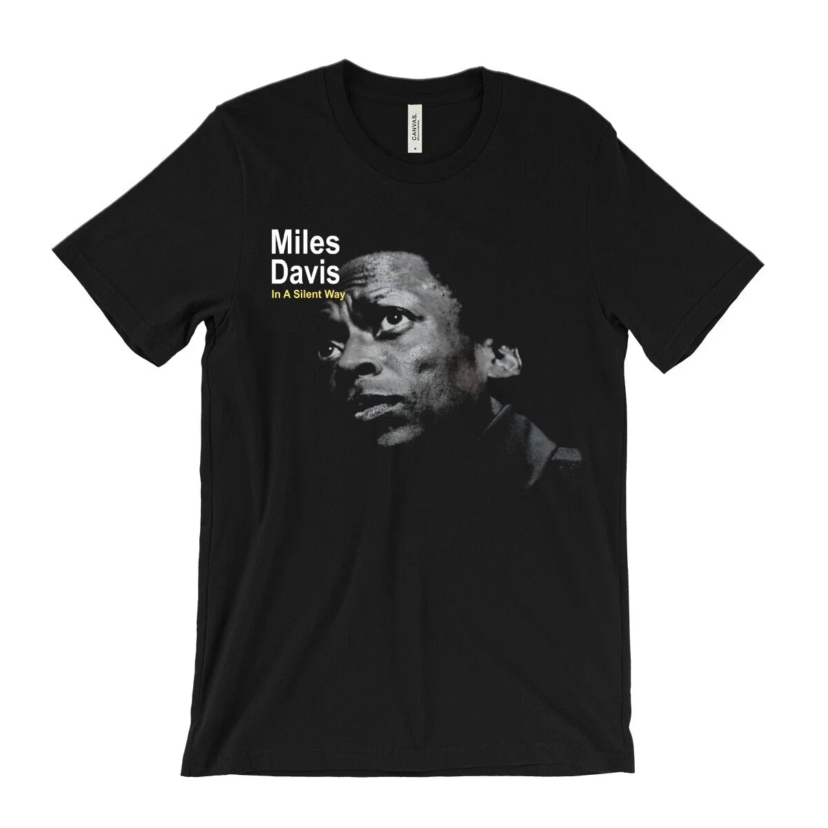 Miles Davis In A Silent Way T-Shirt - Jazz Music - Album Cover Art Unisex T-shirt, Sweatshirt, Hoodie, Long Sleeve Tee - T-Shirt, Sweatshirt, Hoodie