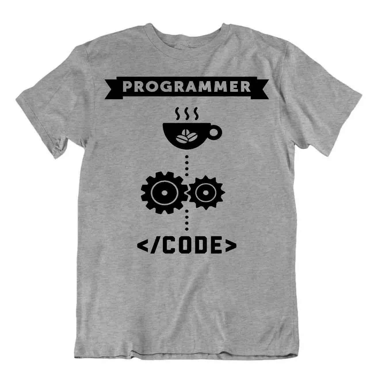 Programmer Code T-Shirt Coffee System Tee Funny Humor Shirt Unisex T-shirt, Sweatshirt, Hoodie, Long Sleeve Tee - T-Shirt, Sweatshirt, Hoodie