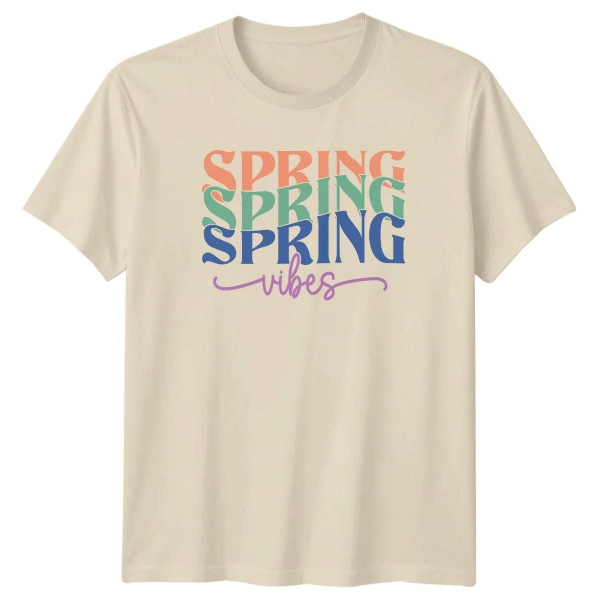 Spring Vibes T-Shirt Boho Aesthetic Seasonal Gift For Him And Her Unisex T-shirt, Sweatshirt, Hoodie, Long Sleeve Tee - T-Shirt, Sweatshirt, Hoodie