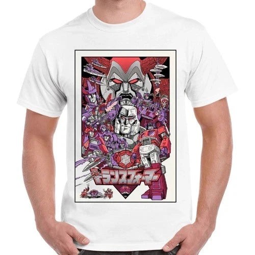 Transformers Movie Poster Gift Cool Retro T Shirt 1740 Unisex T-shirt, Sweatshirt, Hoodie, Long Sleeve Tee - T-Shirt, Sweatshirt, Hoodie
