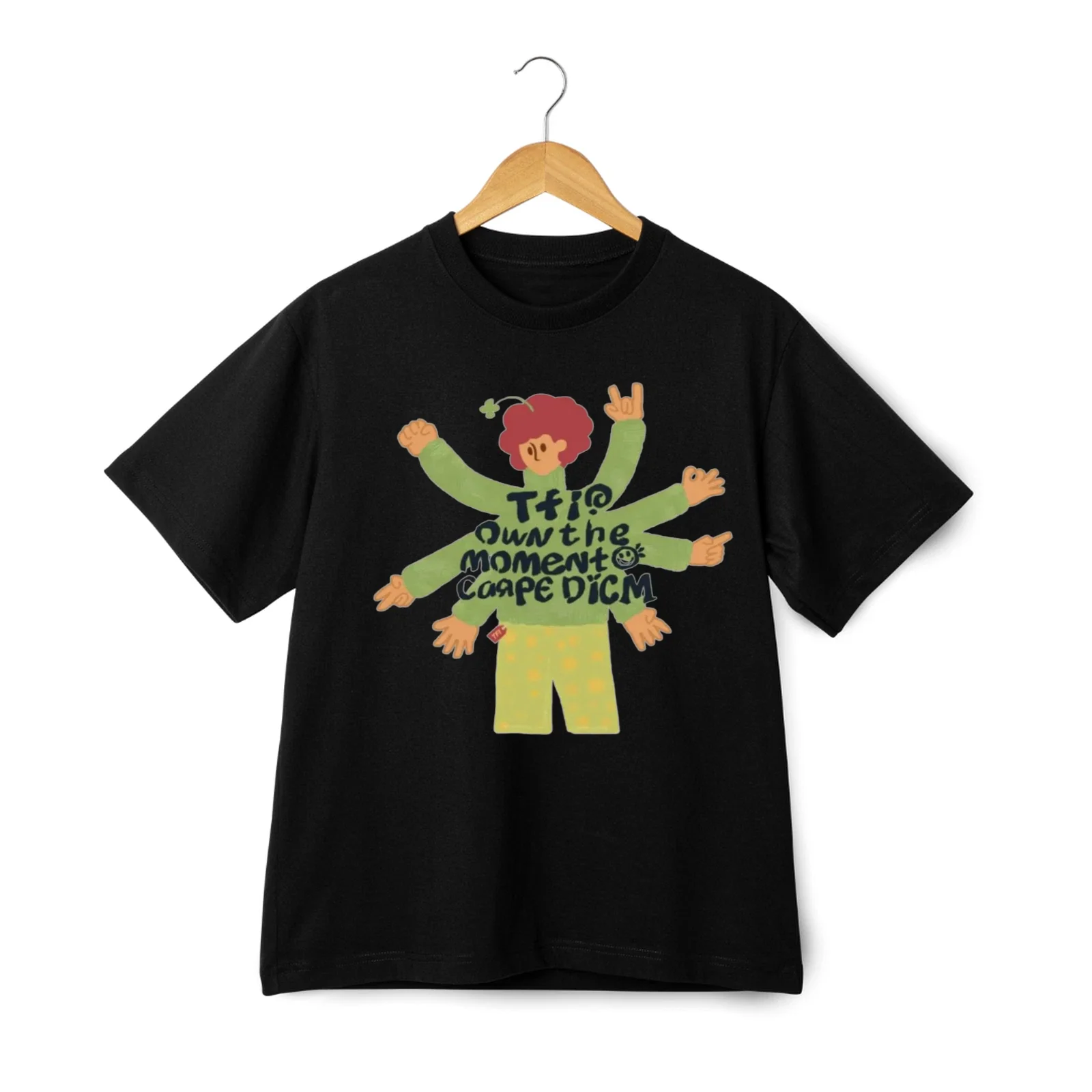 TFI Own The Moment Carpe Diem Graphic T-shirt - Movie Quote Street Style Tee Unisex T-shirt, Sweatshirt, Hoodie, Long Sleeve Tee - T-Shirt, Sweatshirt, Hoodie