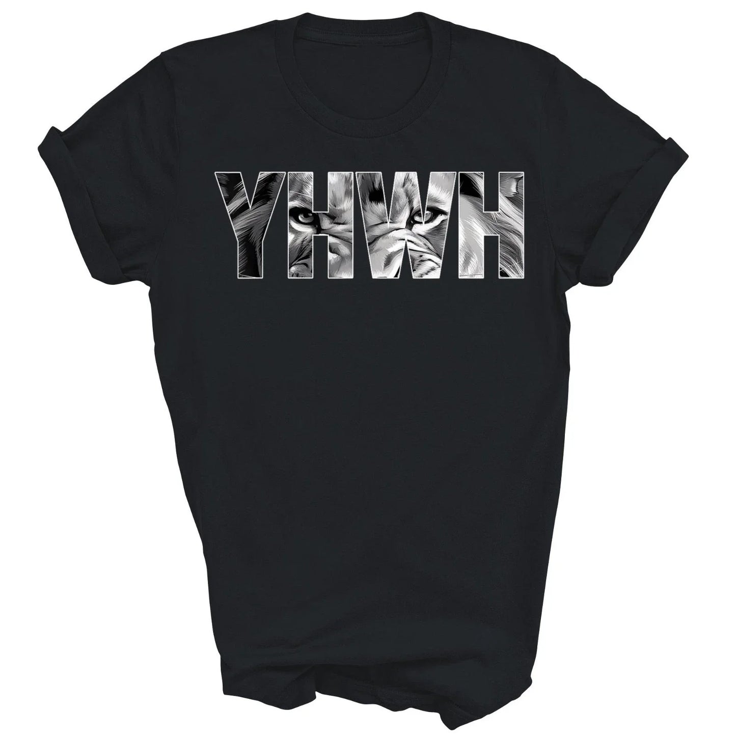 Yhwh Lion Of Judah Yahweh In Hebrew Unisex Shirt Gift Unisex T-shirt, Sweatshirt, Hoodie, Long Sleeve Tee - T-Shirt, Sweatshirt, Hoodie