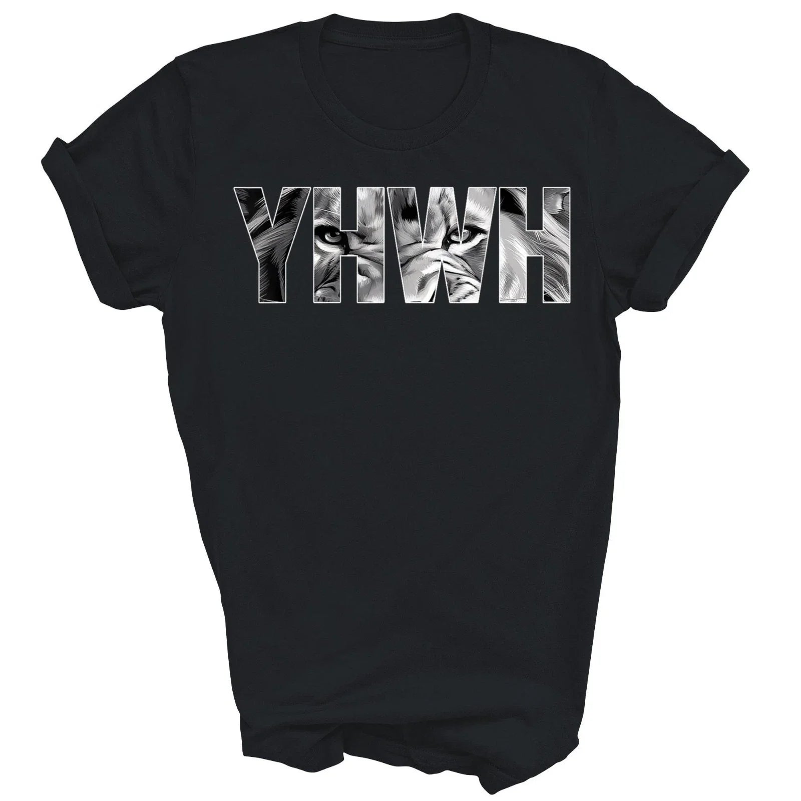 Yhwh Lion Of Judah Yahweh In Hebrew Unisex Shirt Gift Unisex T-shirt, Sweatshirt, Hoodie, Long Sleeve Tee - T-Shirt, Sweatshirt, Hoodie