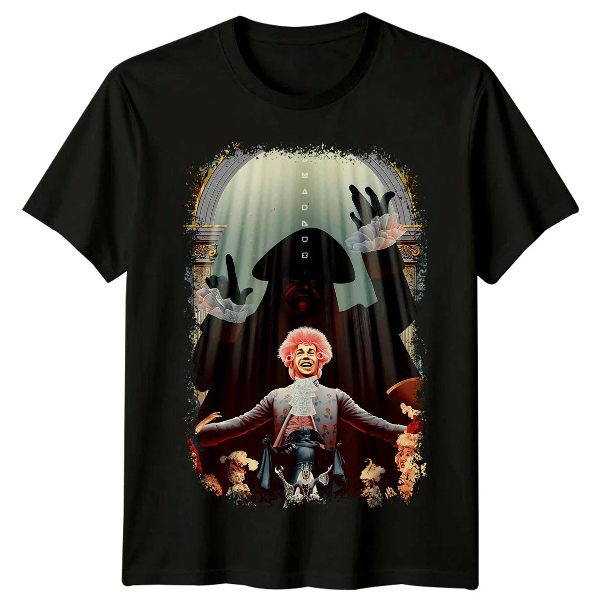 Amadeus (1984) Movie Poster Inspired T-Shirt Retro 80s Tee Unisex T-shirt, Sweatshirt, Hoodie, Long Sleeve Tee - T-Shirt, Sweatshirt, Hoodie