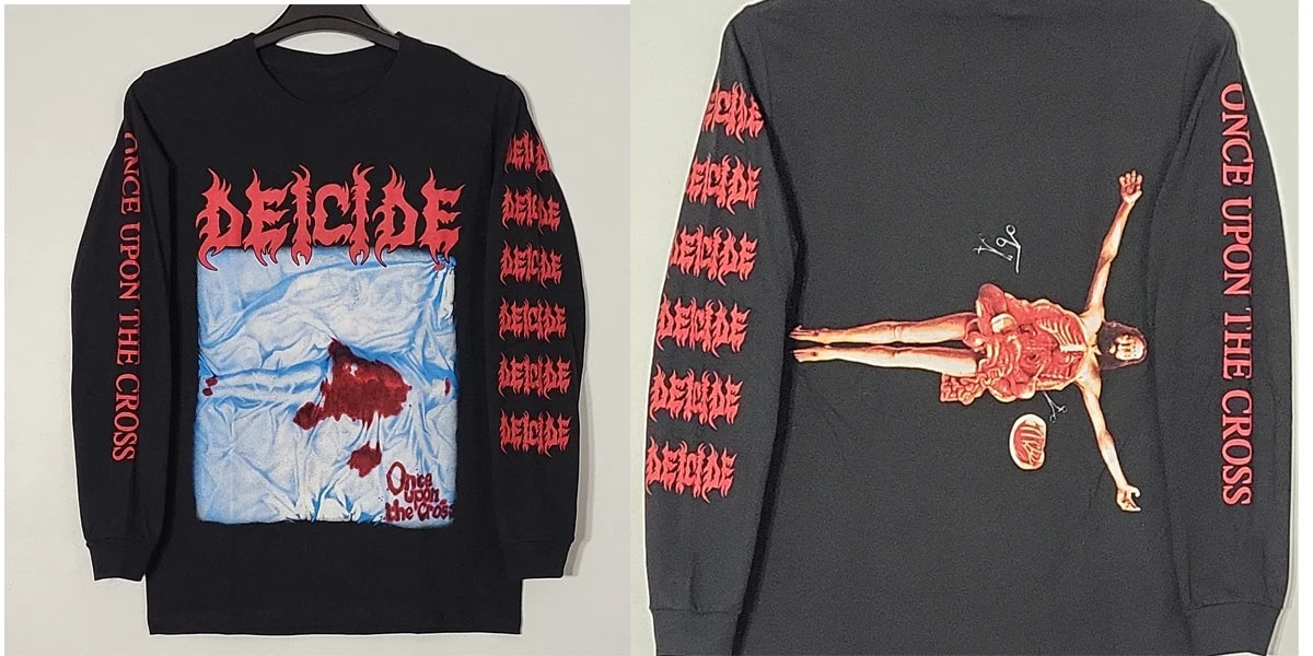 DEICIDE band  Long Sleeve S-5cl black AOP 3D  TRQ14 Unisex T-shirt, Sweatshirt, Hoodie, Long Sleeve Tee - T-Shirt, Sweatshirt, Hoodie