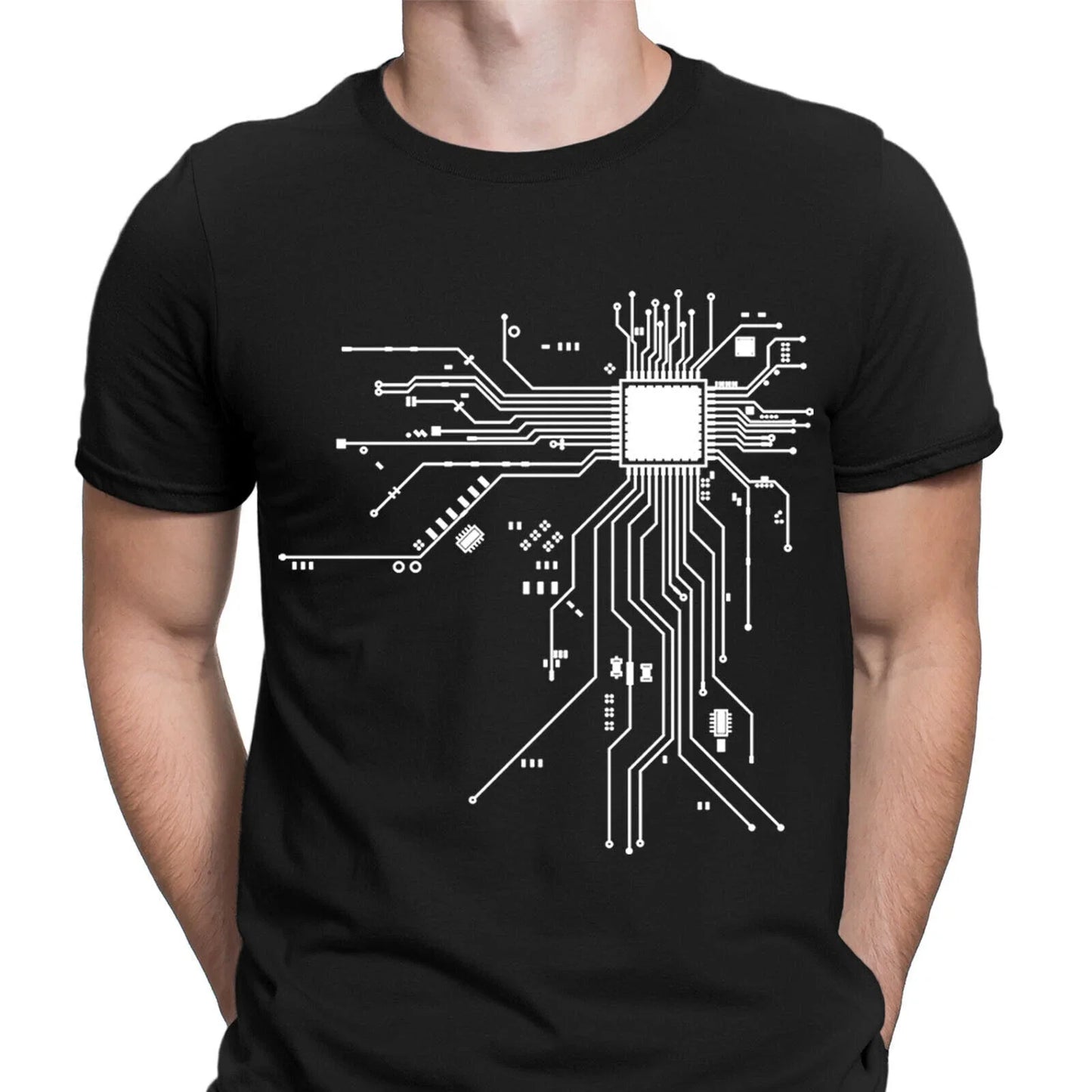CPU Computer Heart Processor Fun Cool Novelty Mens T-Shirts Tee Top #NED Unisex T-shirt, Sweatshirt, Hoodie, Long Sleeve Tee - T-Shirt, Sweatshirt, Hoodie