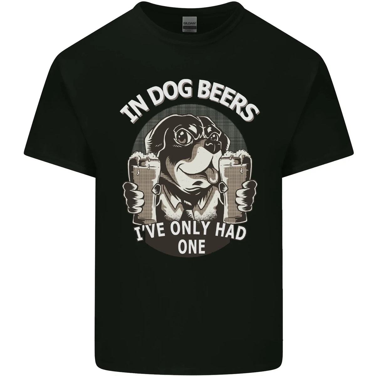 Dog Beers Ive Only Had 2 Funny Beer Alcohol Mens - Adult & Kids T-Shirts, Sweatshirts & Hoodies apparel design preview 1
