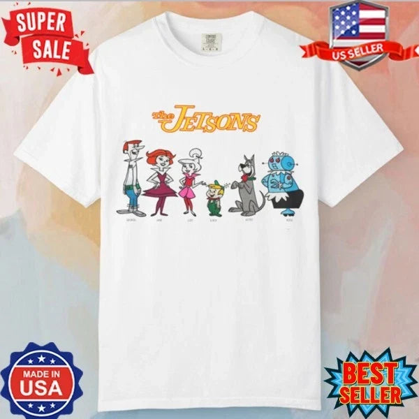 The Jetsons Cartoon Shirt T-Shirt S-5XL Unisex T-shirt, Sweatshirt, Hoodie, Long Sleeve Tee - T-Shirt, Sweatshirt, Hoodie
