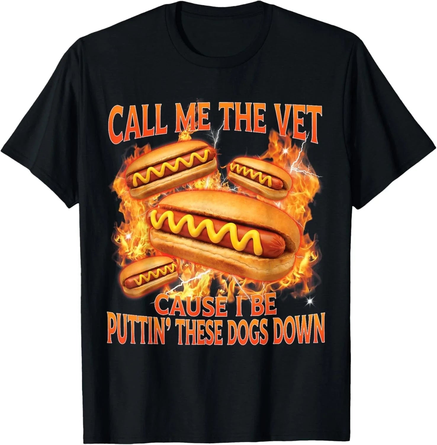 Call Me The Vet Cause I Be Funny Hot Dog Meme Hard Bootleg unisex T-Shirt Unisex T-shirt, Sweatshirt, Hoodie, Long Sleeve Tee - T-Shirt, Sweatshirt, Hoodie