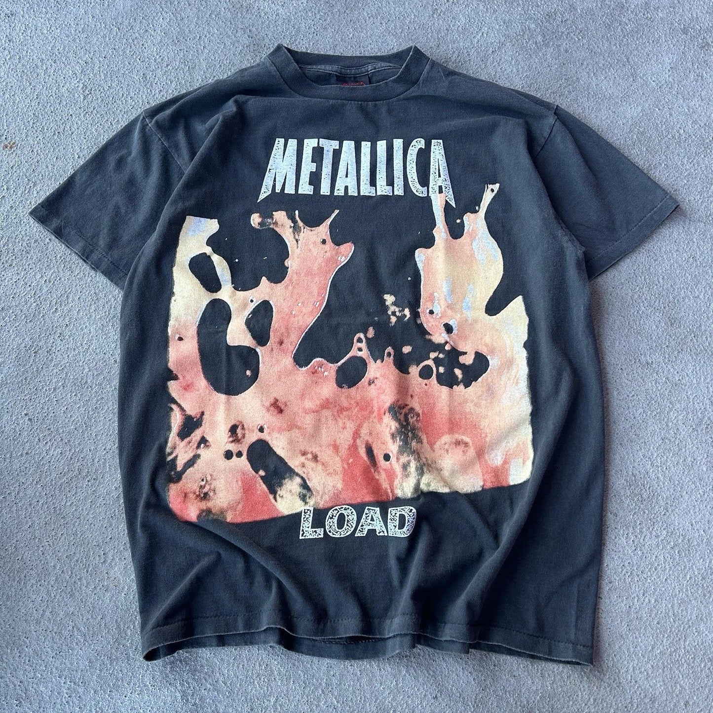 Vintage Rare METALLICA AOP Load Lg All Overprint 90s Giant VTG T-shirt REPRINT Unisex T-shirt, Sweatshirt, Hoodie, Long Sleeve Tee - T-Shirt, Sweatshirt, Hoodie