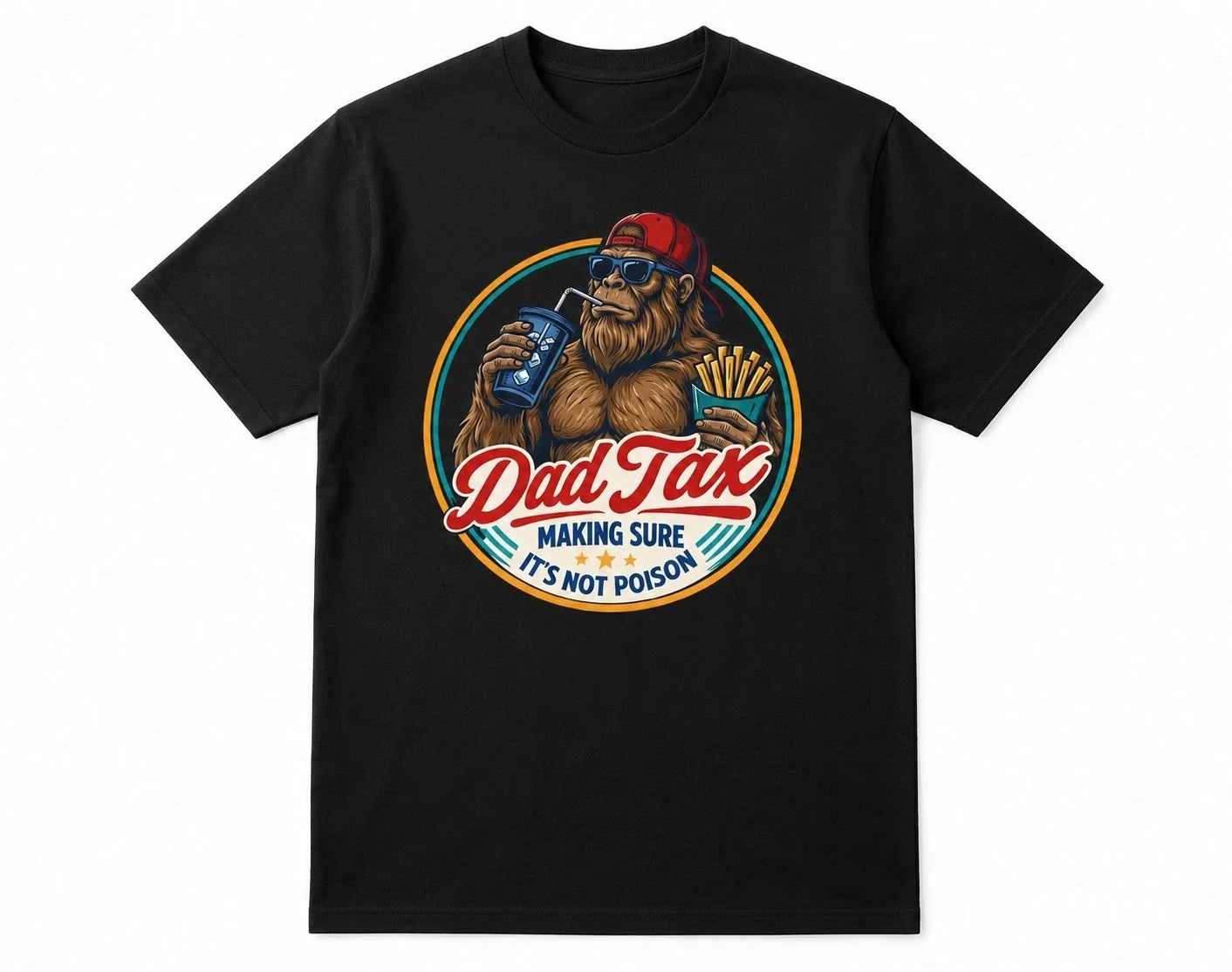 Dad Tax T-Shirt Funny Father's Day Gift Making Sure It's Not Poison Joke Tee Unisex T-shirt, Sweatshirt, Hoodie, Long Sleeve Tee - T-Shirt, Sweatshirt, Hoodie
