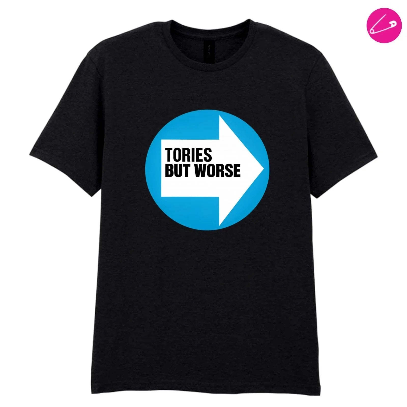 Tories But Worse Anti Reform T-Shirt Funny Parody Political Unisex T-shirt, Sweatshirt, Hoodie, Long Sleeve Tee - T-Shirt, Sweatshirt, Hoodie