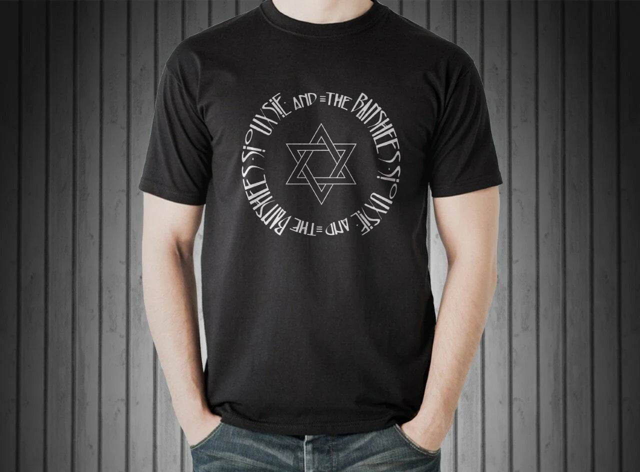 Siouxsie And The Banshees - Israel Logo Text T-Shirt (Punk, clash, pistols..) Unisex T-shirt, Sweatshirt, Hoodie, Long Sleeve Tee - T-Shirt, Sweatshirt, Hoodie