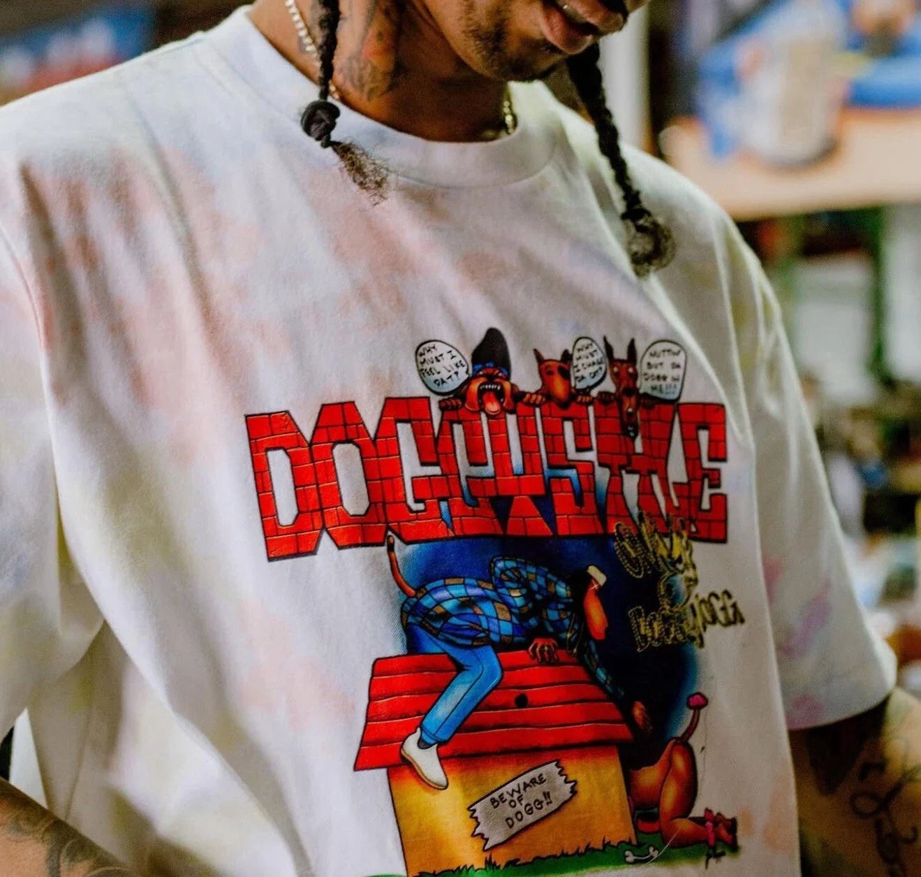 Snoop Dogg Shoe Palace Doggystyle Mens Shirt XL L S White Joe Cool 90s Unisex T-shirt, Sweatshirt, Hoodie, Long Sleeve Tee - T-Shirt, Sweatshirt, Hoodie