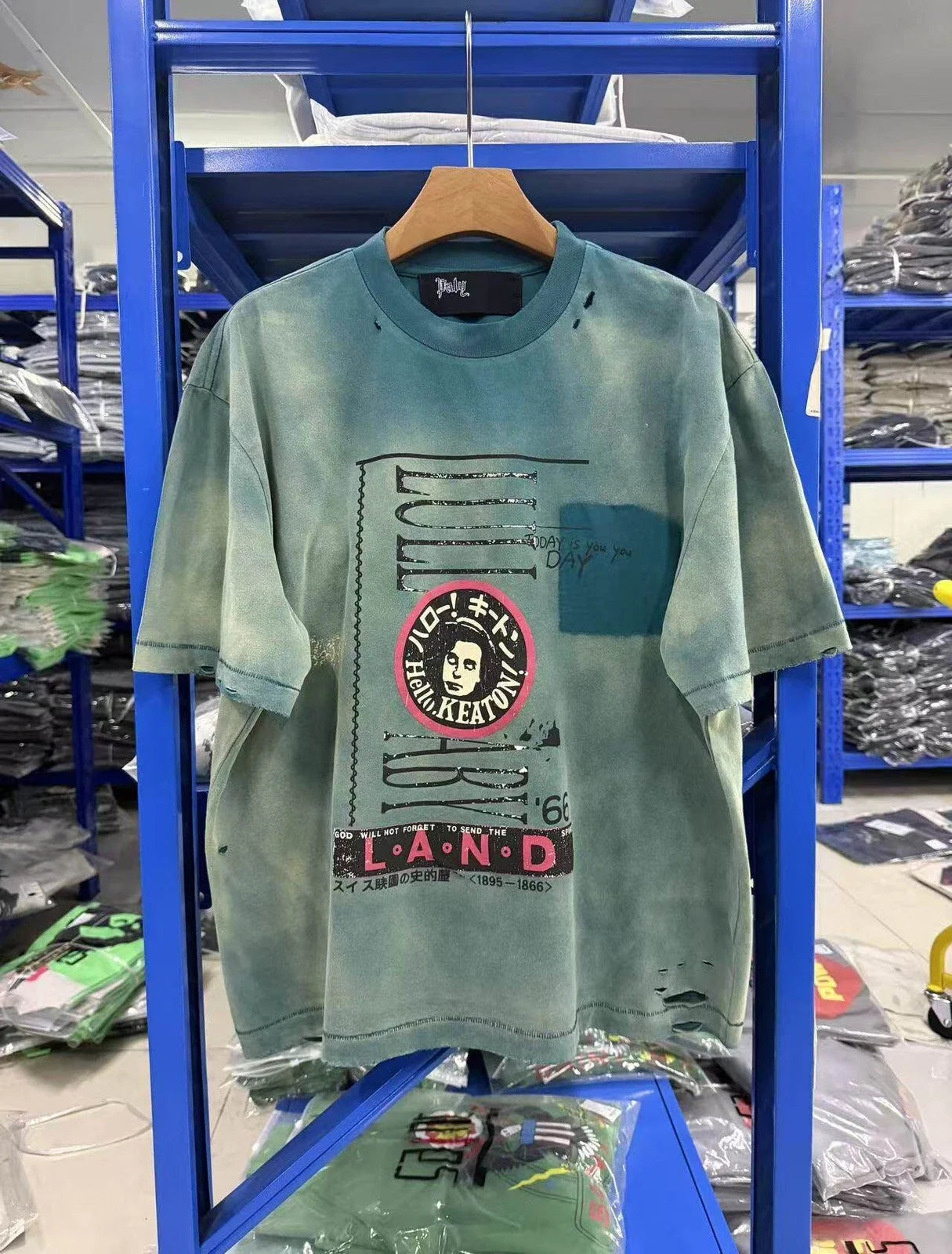 Vintage Distressed T-Shirt Men Women Loose High Street Short Sleeve Top Tee Unisex T-shirt, Sweatshirt, Hoodie, Long Sleeve Tee - T-Shirt, Sweatshirt, Hoodie