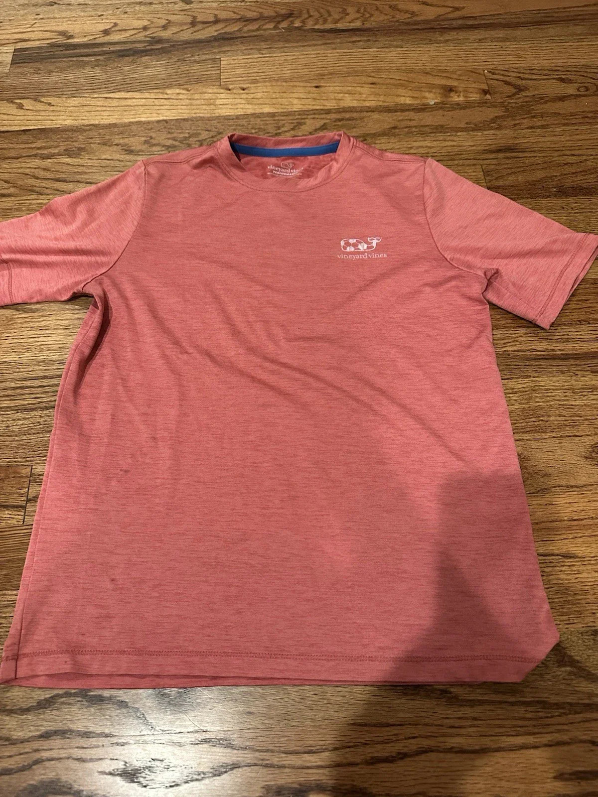 Vineyard Vines Performance Whale Soccer Ball Graphic Salmon Size M (12-14) Unisex T-shirt, Sweatshirt, Hoodie, Long Sleeve Tee - T-Shirt, Sweatshirt, Hoodie