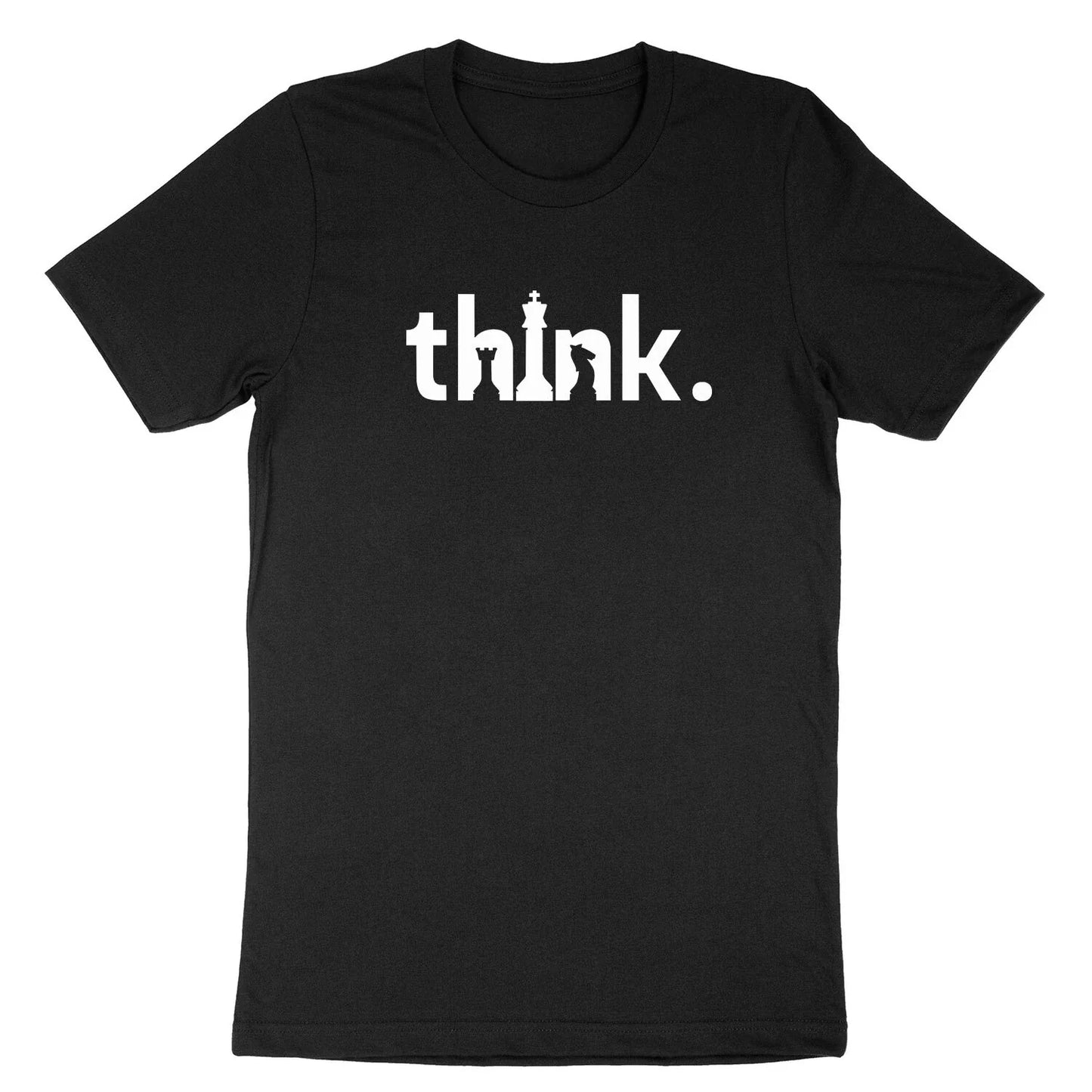 Think Shirt Think Chess T-Shirt Chess Player Gift Chess shirt Chess Lover Tee Unisex T-shirt, Sweatshirt, Hoodie, Long Sleeve Tee - T-Shirt, Sweatshirt, Hoodie