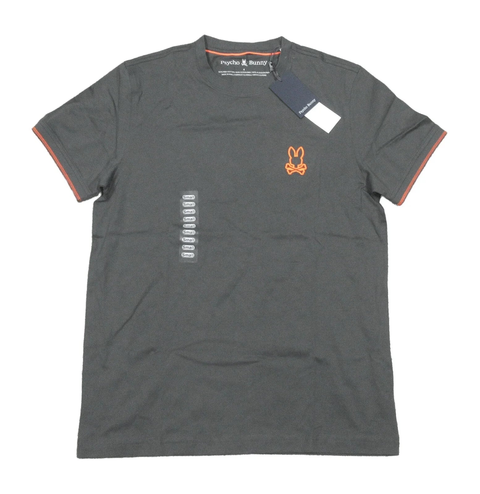 Psycho Bunny Men's Urban Chic Gray Stanwood Crew-Neck Short Sleeve T-Shirt Unisex T-shirt, Sweatshirt, Hoodie, Long Sleeve Tee - T-Shirt, Sweatshirt, Hoodie