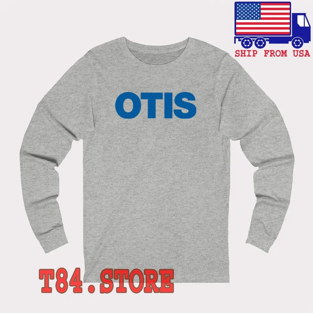 OTIS Men's Gray Size S to 3XL Unisex T-shirt, Sweatshirt, Hoodie, Long Sleeve Tee - T-Shirt, Sweatshirt, Hoodie